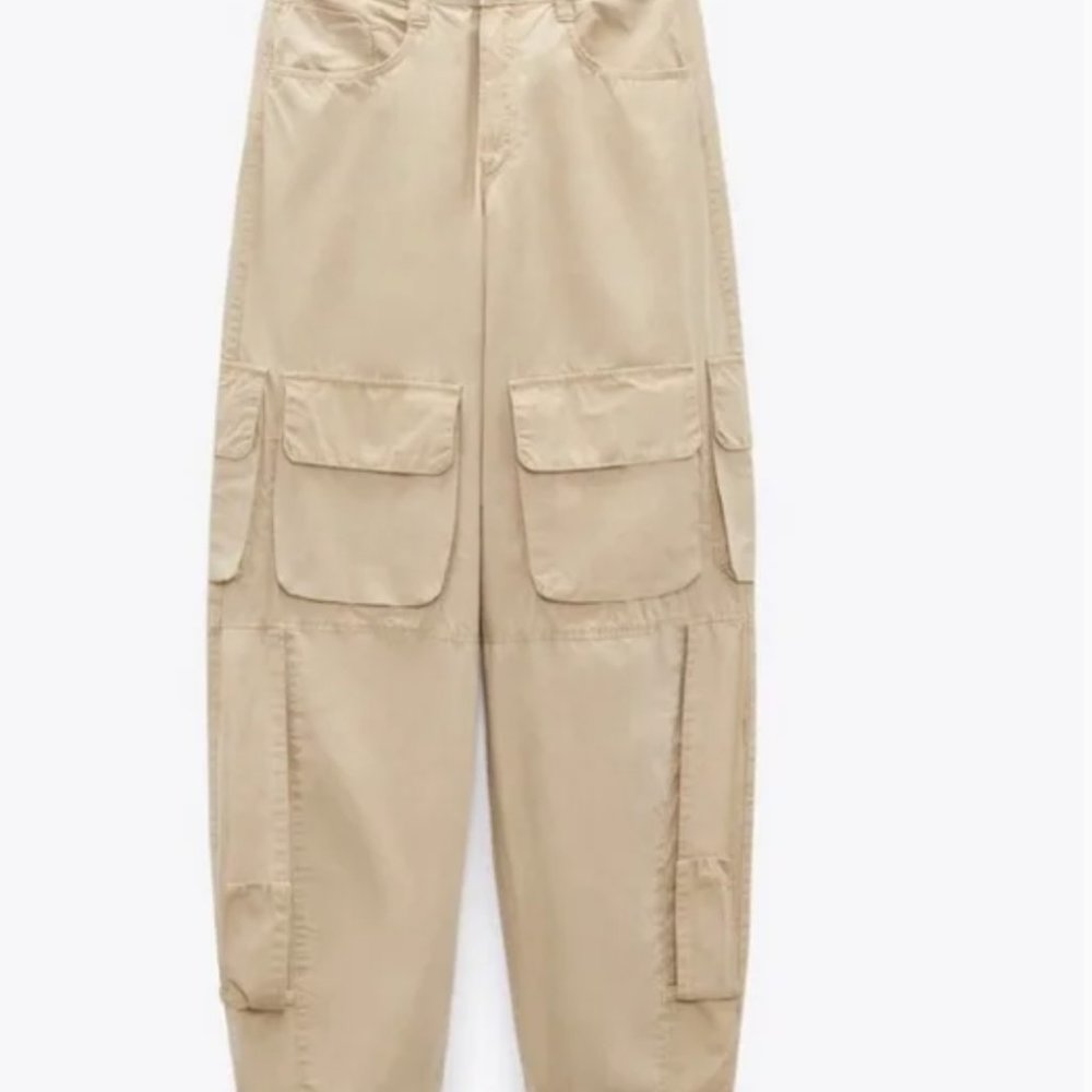 Zara Pocketed Cargo Pants
